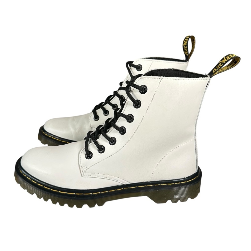 DR. MARTENS Jadon Smooth Leather Lug Sole Platform Boots - Picture 6 of 11